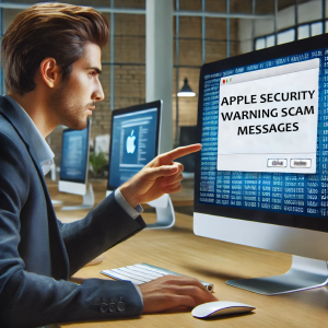 Recognizing Apple Security Warning Scam Messages