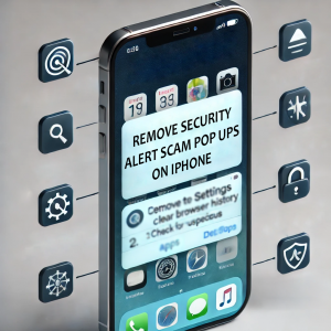 Steps to Remove Security Alert Scam Pop Ups on iPhone